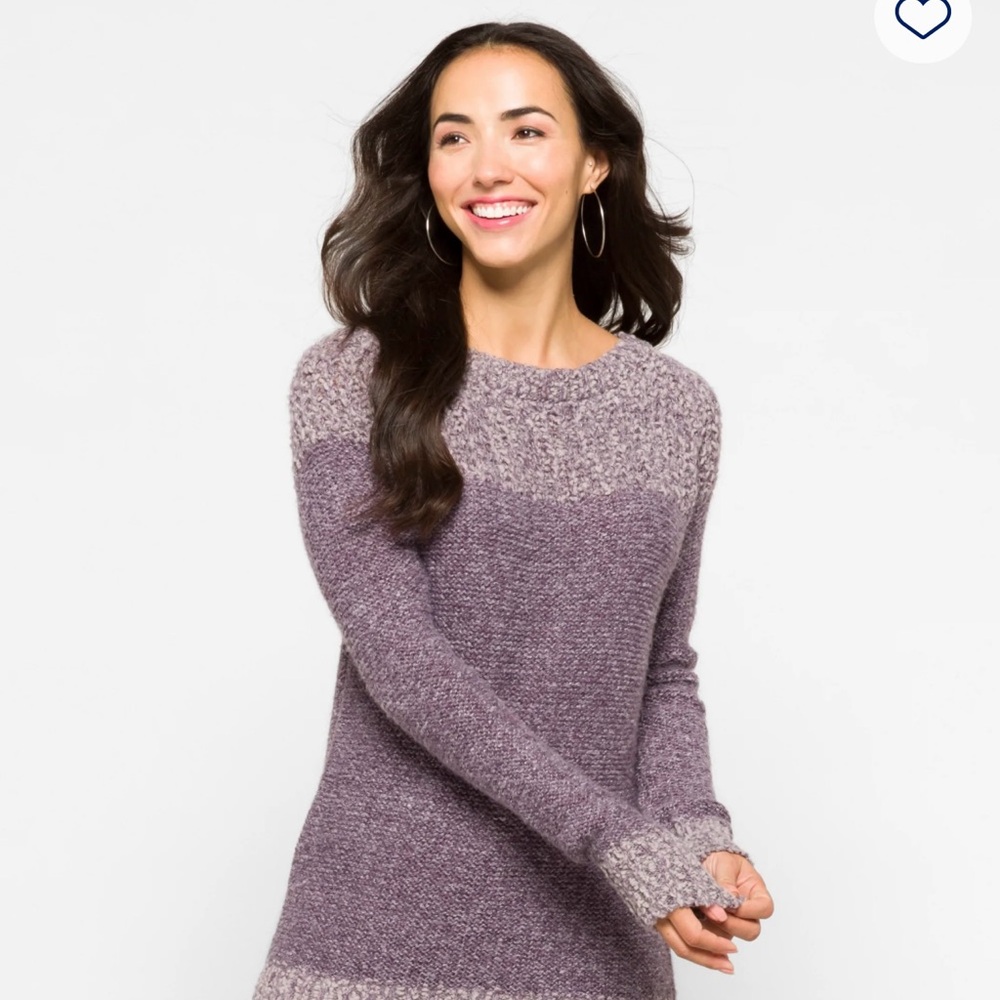 Fate Women's Purple‎ Knit Sweater Size Medium